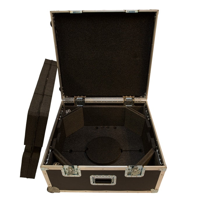 Wheeled Road Case for 2 KLOVER MiK 26 Parabolic Microphone