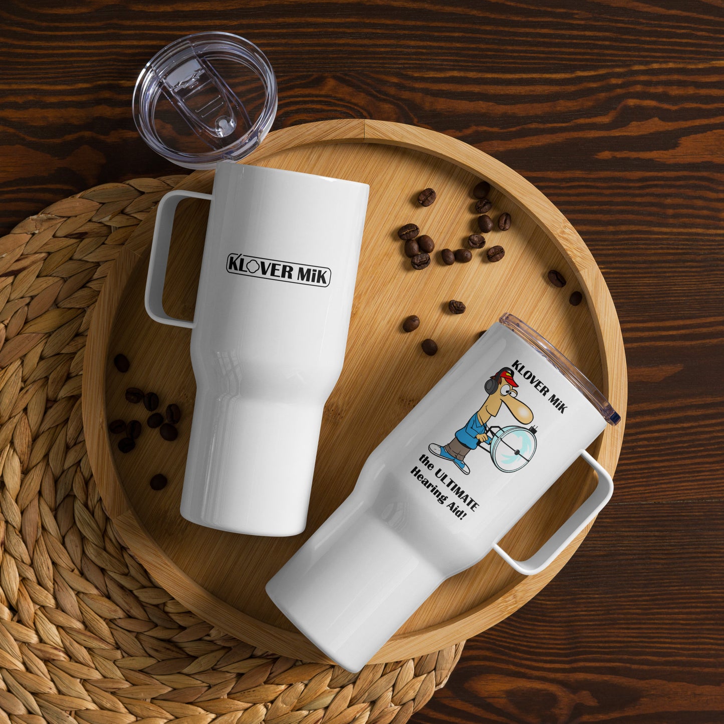 KLOVER MiK Travel mug with a handle