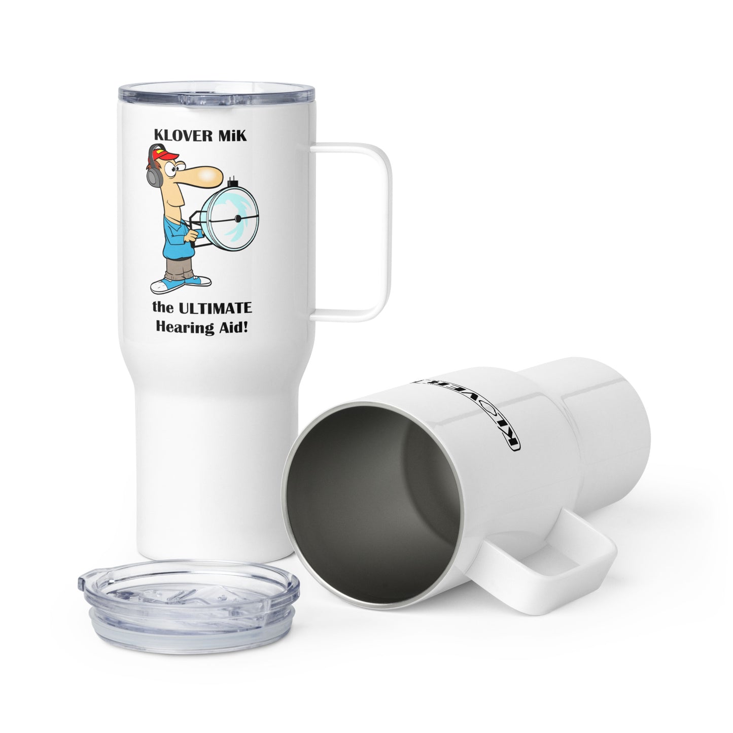 KLOVER MiK Travel mug with a handle