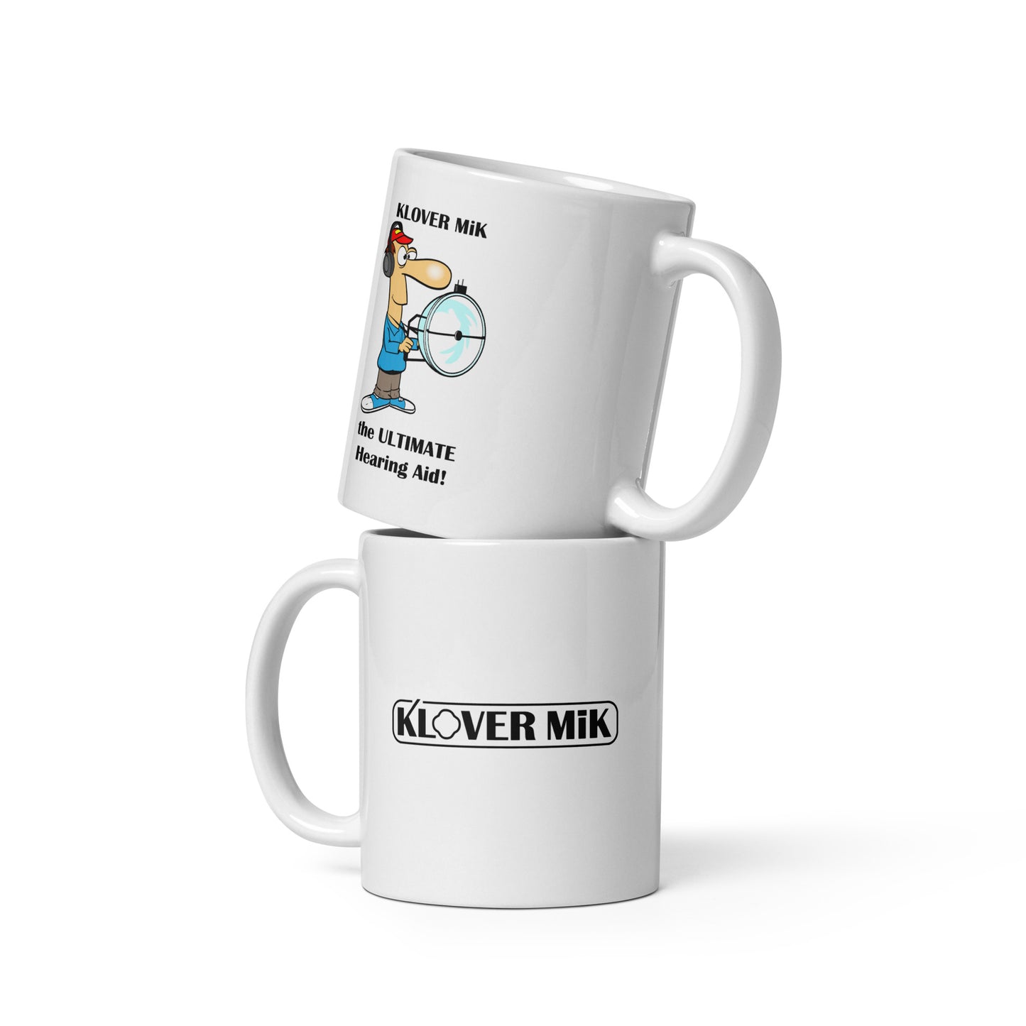 White KLOVER MiK Mug