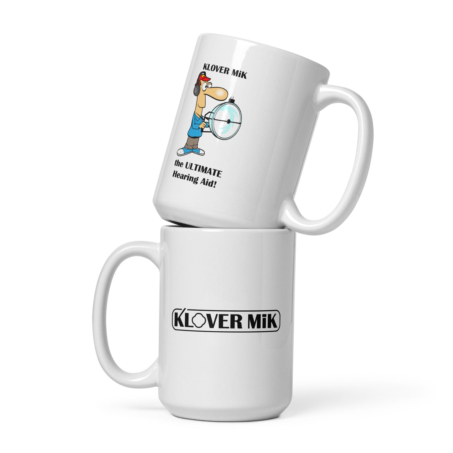 White KLOVER MiK Mug