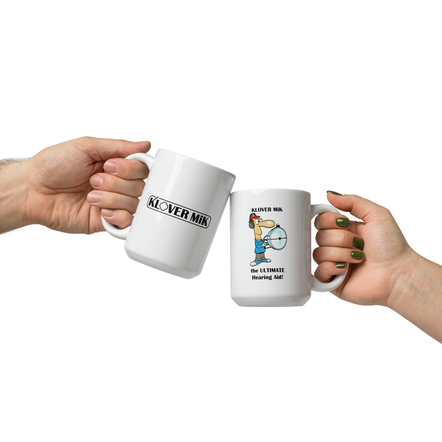 White KLOVER MiK Mug