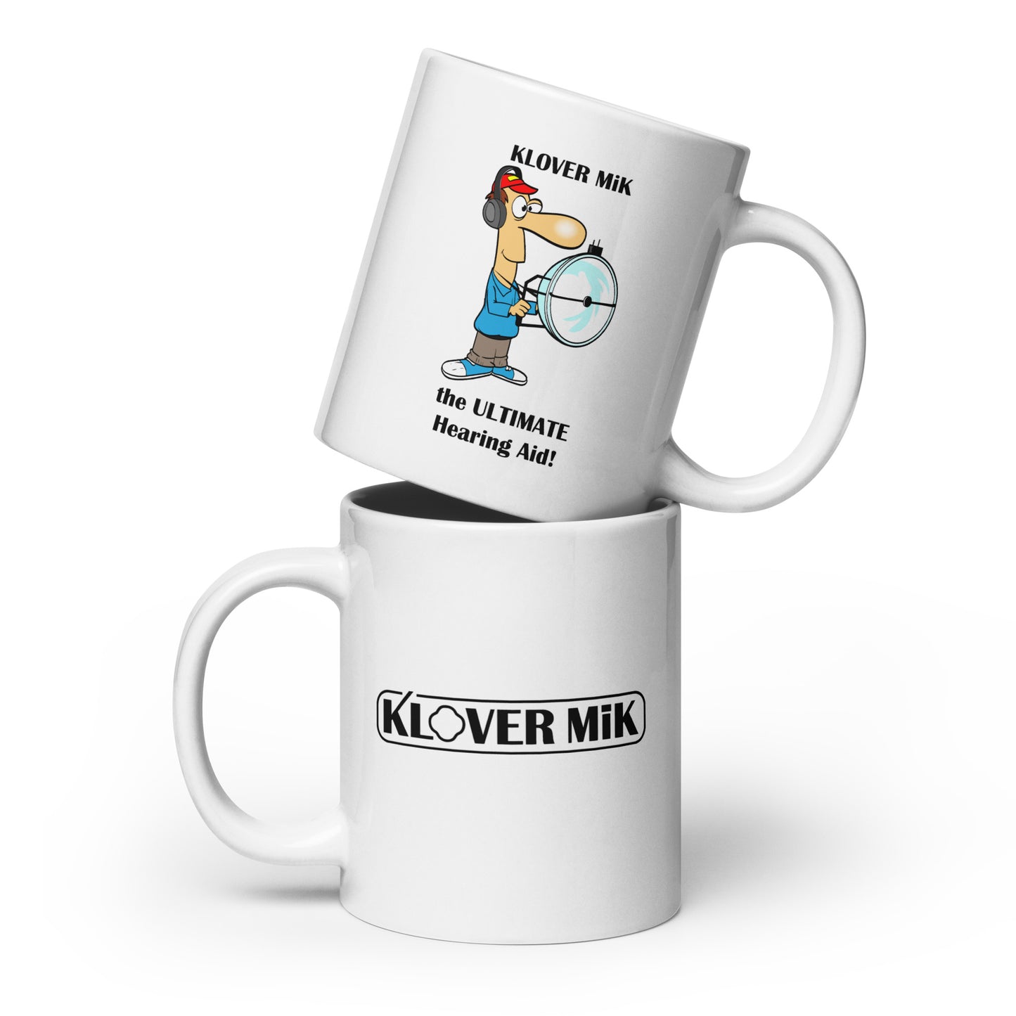 White KLOVER MiK Mug