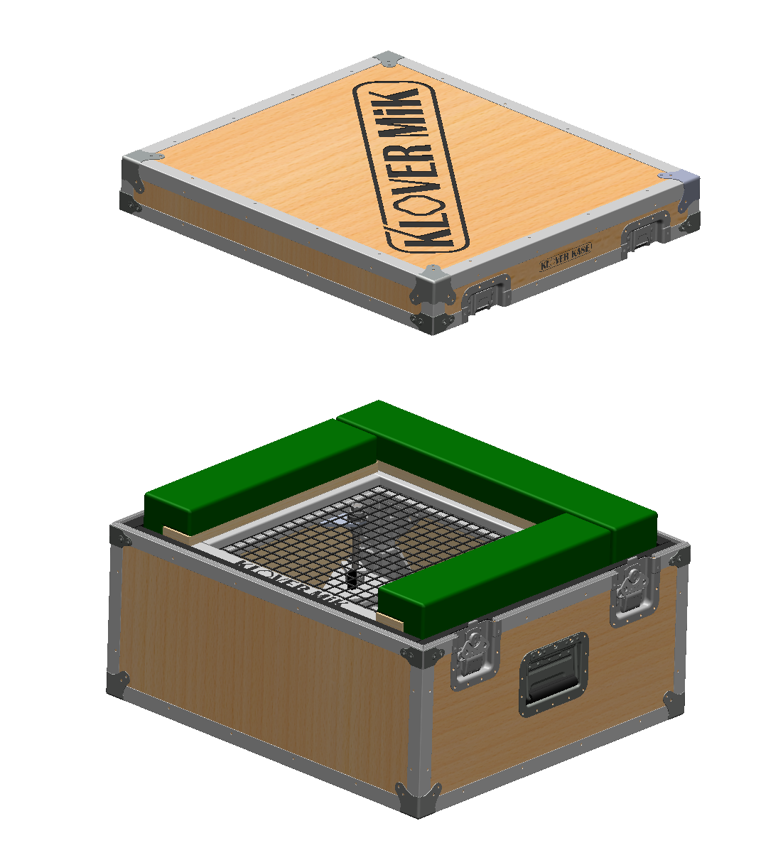 Road Case for KLOVER MiK 16 Enclosure