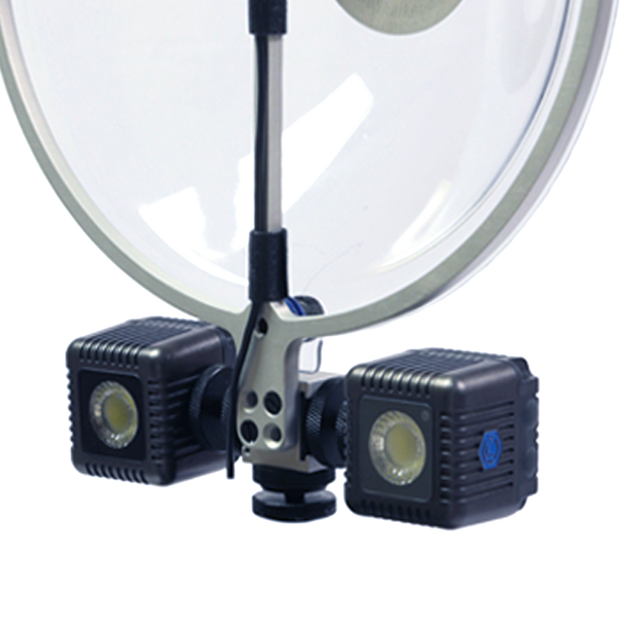 Accessory Mount Block with LED Lights