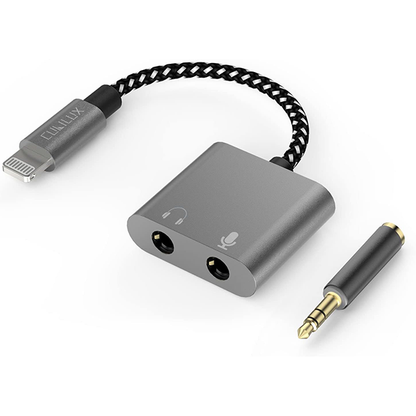 Sennheiser XS-LAV-MOBILE Lapel Mic w Lightning Splitter (Bundle)