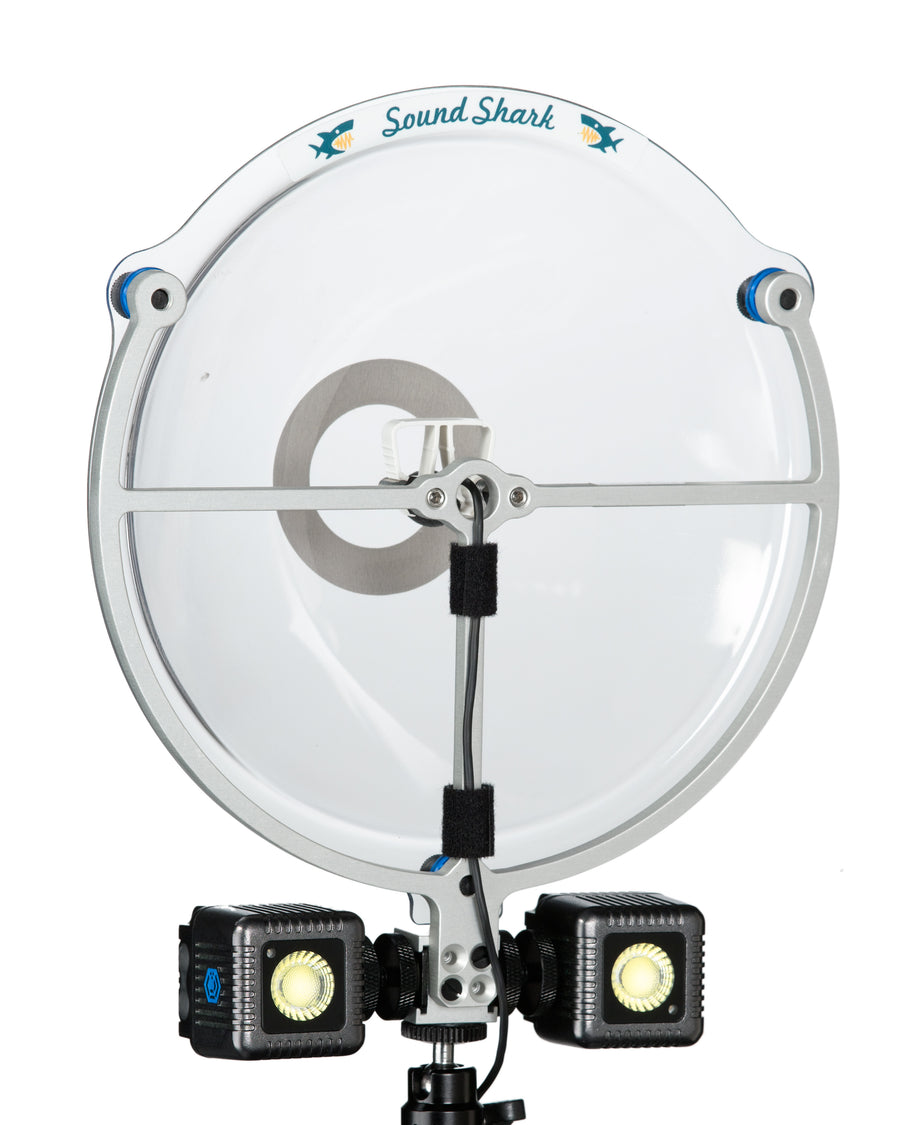 Accessory Mount Block with LED Lights