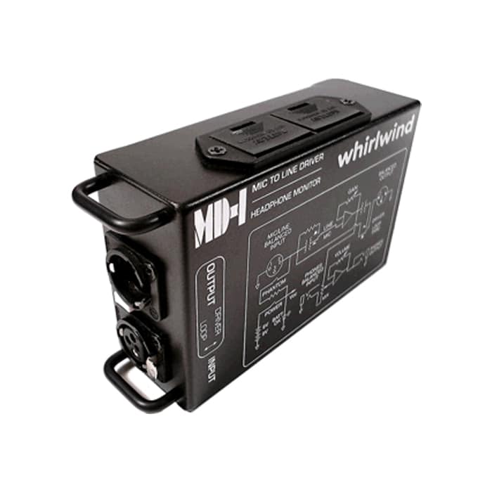 Whirlwind MD-1 Preamp (Bundle)