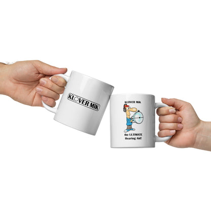 White KLOVER MiK Mug